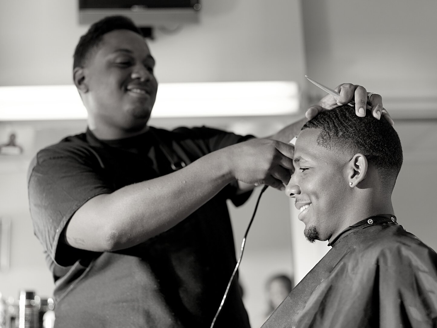 Hair Cut at Barber Shop